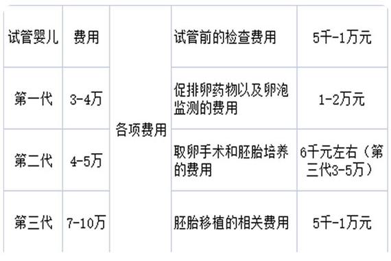 试管代怀方式及费用_试管代怀方式:费用解析